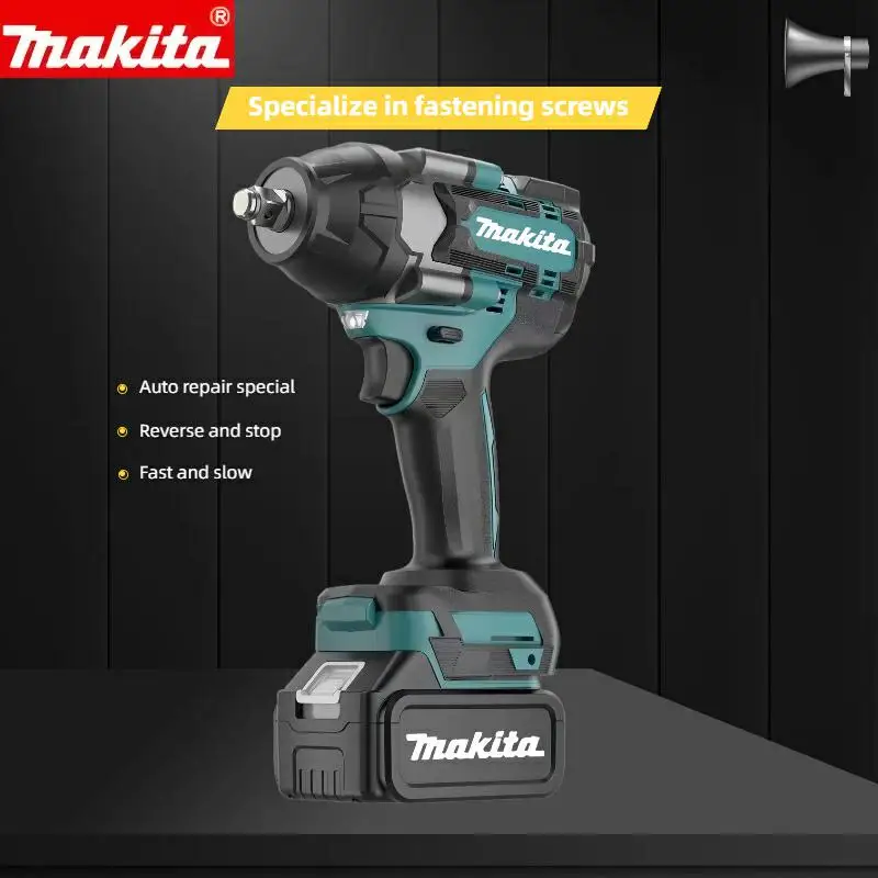 Torque Wrench - Бесщеточный ударный гайковерт Makita DTW700 18В,