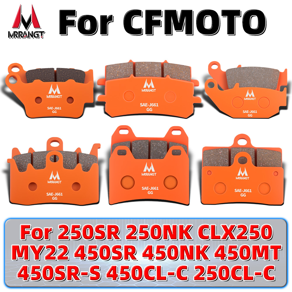 Brake Pad Set - Керамические тормозные колодки MRRANGT, комплект тормозной