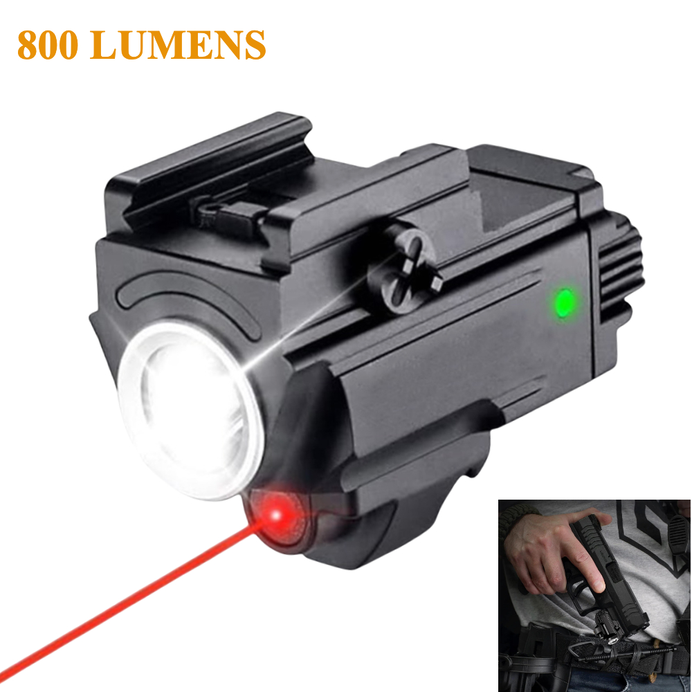 Timing Light Gun - Тактический светодиодный фонарик 800 люмен, комбинированный