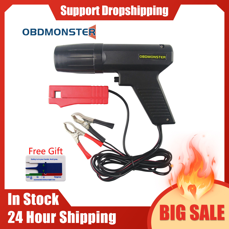 Timing Light Gun - Новый Индуктивный пистолет-таймер зажигания для бензинового