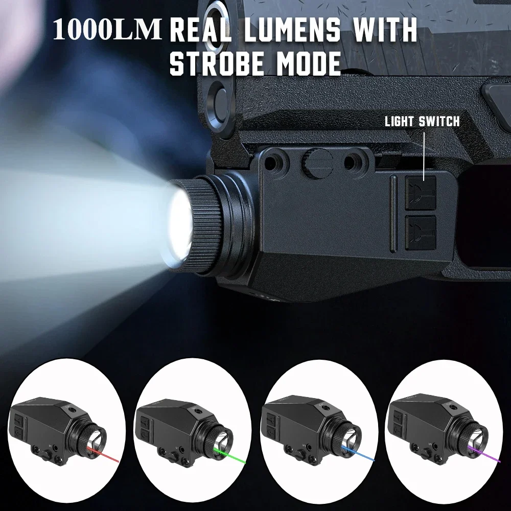 Timing Light Gun - Тактический светодиодный фонарь 1000 лм с